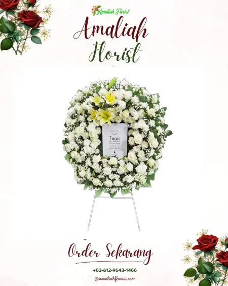 Krans Bunga Duka Karang Sari